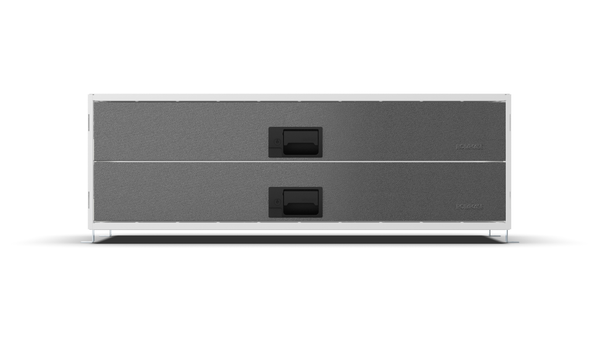 Front view – RCKIT100/3 Vehicle Metal Drawer Kit