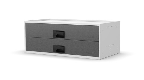 No plinth feet – RCKIT80/3 Vehicle Metal Drawer Kit