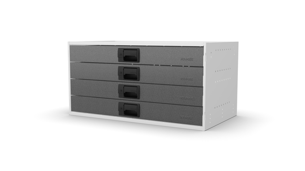 No plinth feet – RCKIT80/4 Vehicle Metal Drawer Kit