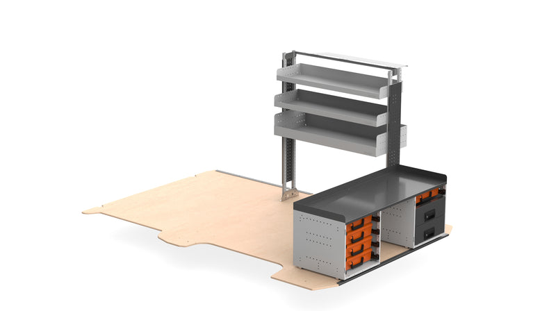 Toyota Hiace Locksmith Van Package 2