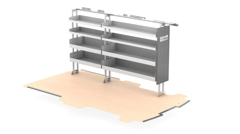 RolaShelf Drivers Side Basic Van Kit – Low/Mid Roof 8+12