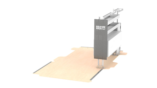 RolaShelf Passenger Side HVAC Van Kit – Low/Mid Roof 12 v2