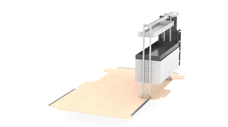 RolaShelf Passenger Side Service Van Kit – Low/Mid Roof Universal 12 v2