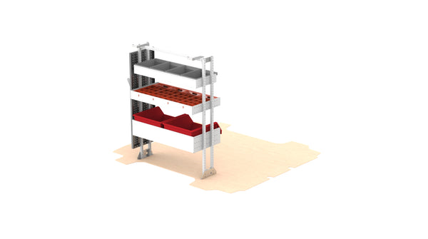 RolaShelf Driver or Passenger Side Australia’s Most Popular Van Kit - Crew Models v7