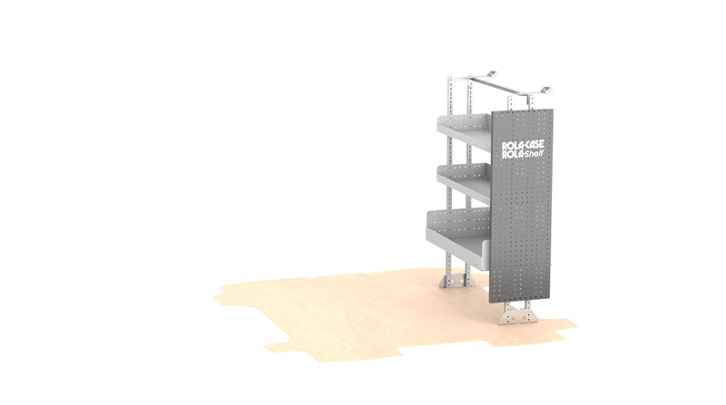 RolaShelf Driver or Passenger Side Basic Van Kit - Crew Models v5