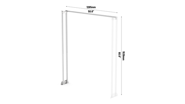RolaShelf Heavy Duty 12-Series Van Shelving Extension Frame