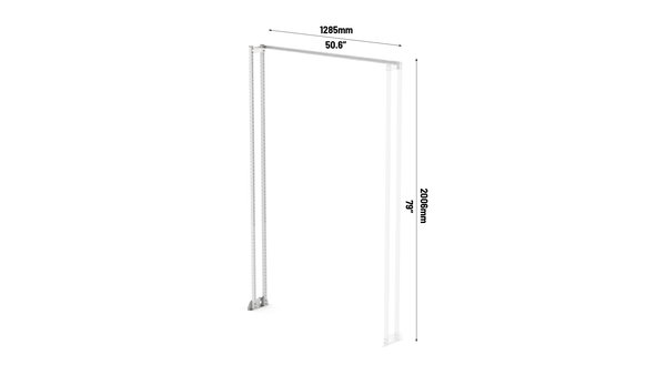 RolaShelf Heavy Duty 12-Series Van Shelving Extension Frame