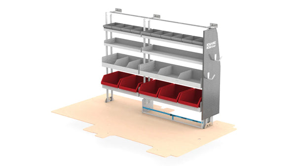 RolaShelf LDV Delivery 9 Drivers Side Australia's Most Popular Van Kit