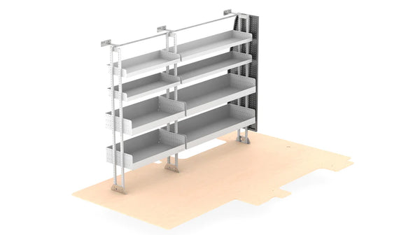 Rolashelf Drivers Side Basic Van Kit 2