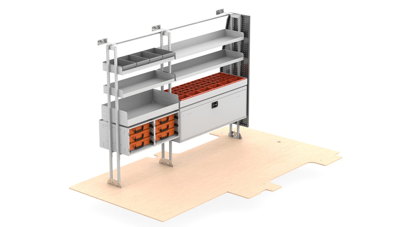 LDV Deliver 9 MWB Electrical Van Shelving Kit  10