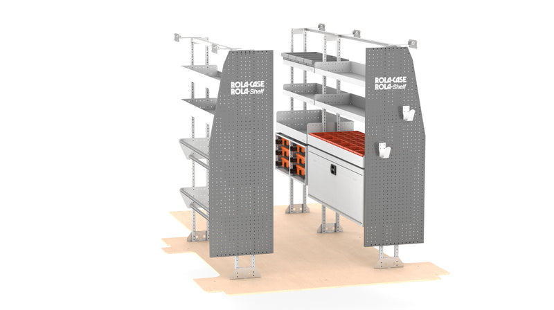  LDV Deliver 9 MWB Electrical Van Shelving Kit  7
