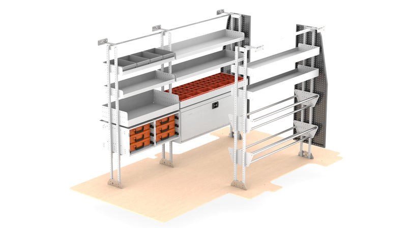  LDV Deliver 9 MWB Electrical Van Shelving Kit  6