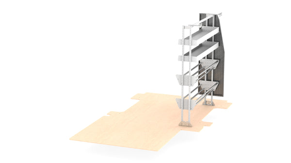 Deliver 9 Racking LDV Deliver 9 MWB Van Racking Fitouts I RolaCase
