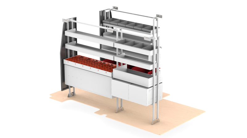 LDV Deliver 9 MWB General Van Shelving Kit 8