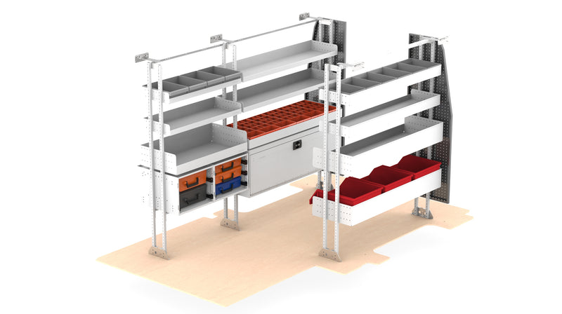 LDV Deliver 9 MWB General Van Shelving Kit 6