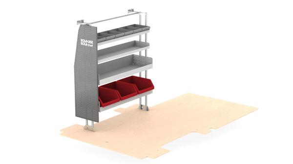 Deliver 9 Racking LDV Deliver 9 MWB Van Racking Fitouts I RolaCase
