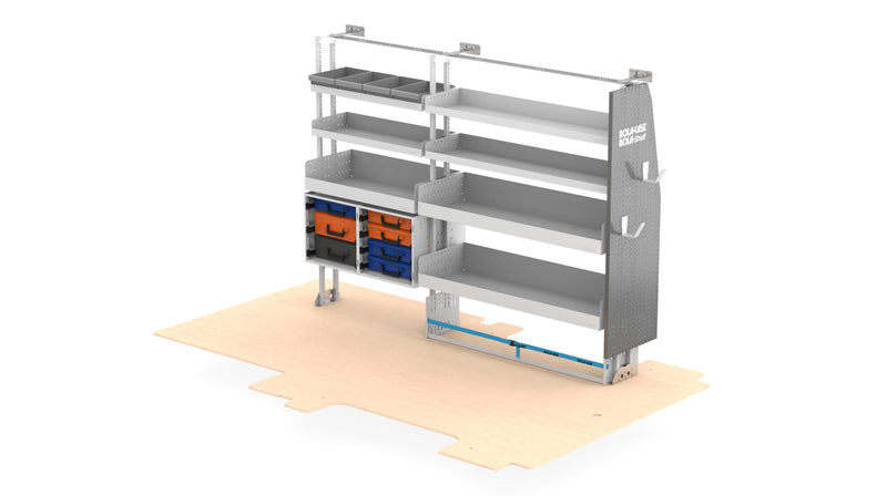 RolaCase LDV Deliver 9 MWB Service Technician Van Kit  7 