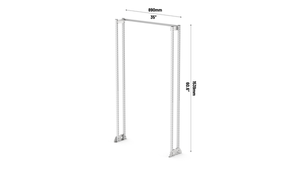 RolaShelf Heavy-Duty 8-Series Van Shelving Start Frame