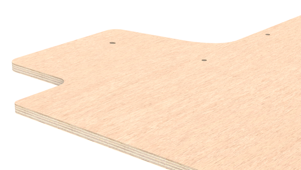 RolaShelf Renault Trafic SWB 12mm Plywood Cargo Flooring V1