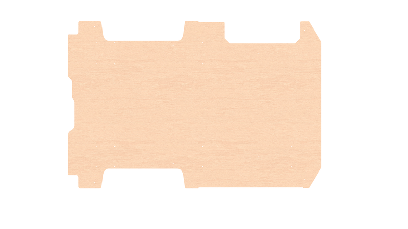 RolaShelf Renault Trafic SWB 12mm Plywood Cargo Flooring V3