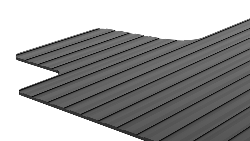 RolaShelf Renault Trafic SWB 5mm Big Rib Rubber Cargo Flooring
