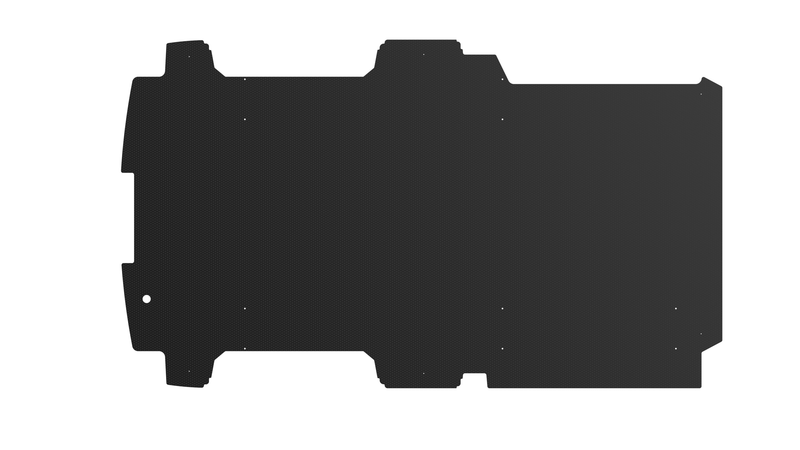 RolaShelf Ford transit Custom Trend LWB Phenolic Hexa Cargo Flooring v2