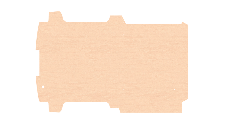 RolaShelf Ford transit Custom Trend SWB 12mm Plywood Cargo Flooring v2