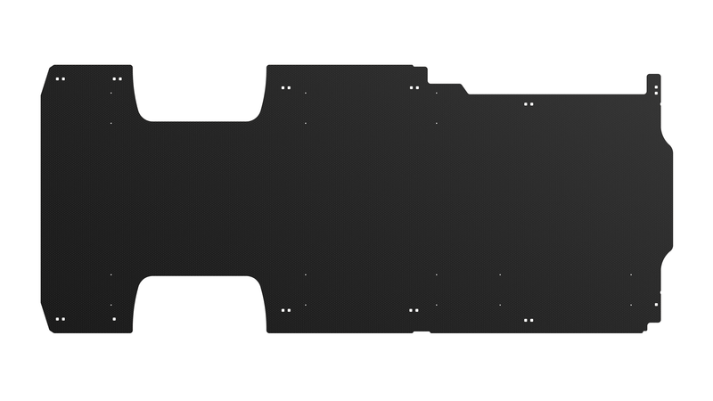 Volkswagen Crafter LWB Phenolic Hexa Cargo Flooring rolacase 