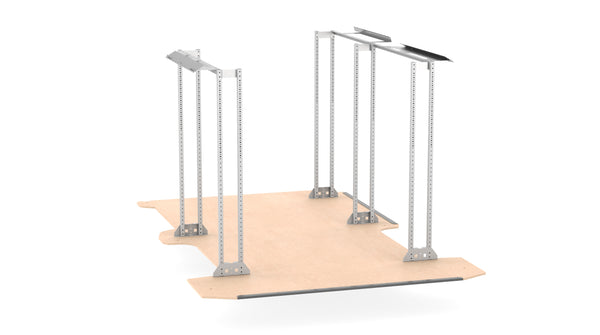 RolaShelf Vehicle-Specific Roof Anchor Toyota HIace lwb v1 