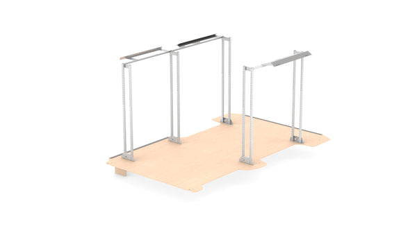 RolaShelf Vehicle-Specific Roof Anchor Toyota HIace lwb v5