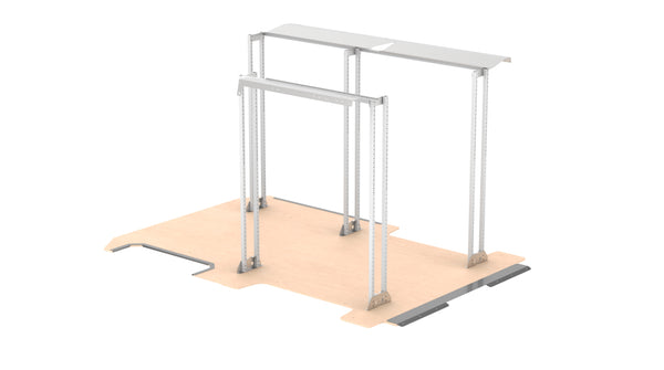 RolaShelf Renault Trafic SWB Roof Anchor V6