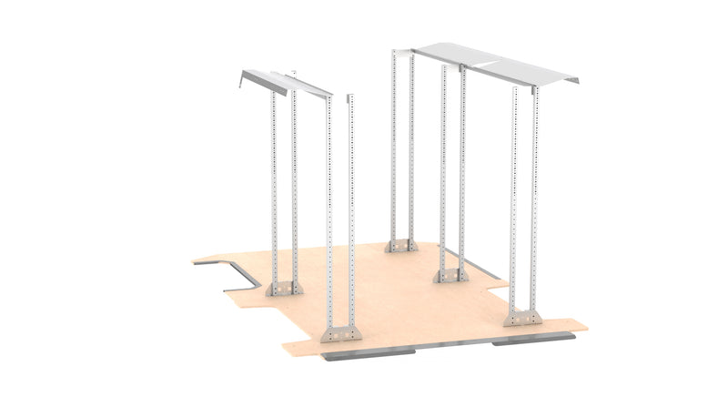 RolaShelf Renault Trafic SWB Roof Anchor V1