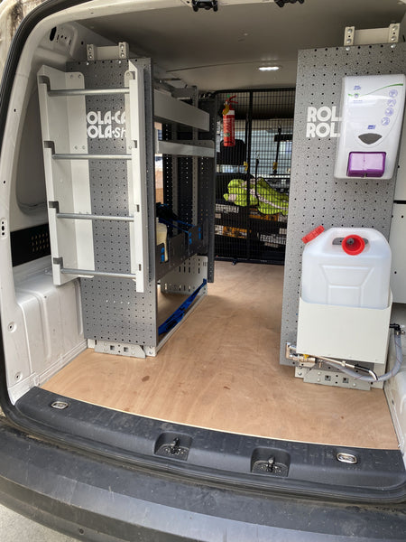 RolaCase Compact Van Shelving 10