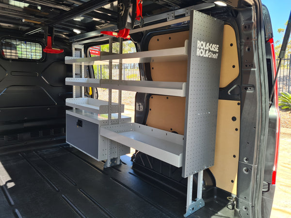 RolaCase Ford Transit Custom Van Shelving 17