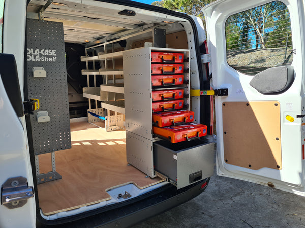 RolaCase Ford Transit Custom Van Shelving 22