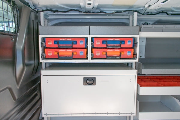 RolaCase Ford Transit Custom Van Shelving 52