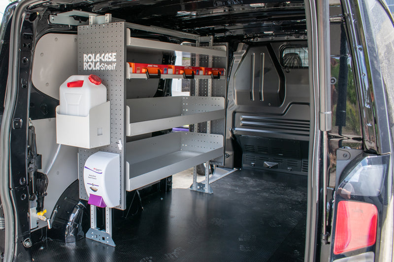 RolaCase Ford Transit Custom Van Shelving 61