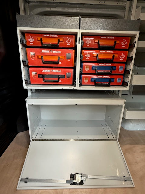 RolaCase Ford Transit Custom Van Shelving 64