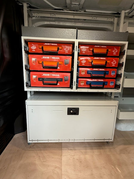 RolaCase Ford Transit Custom Van Shelving 65