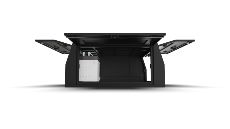 Full Service body/Canopy Shelving Package with metal drawers 02.4