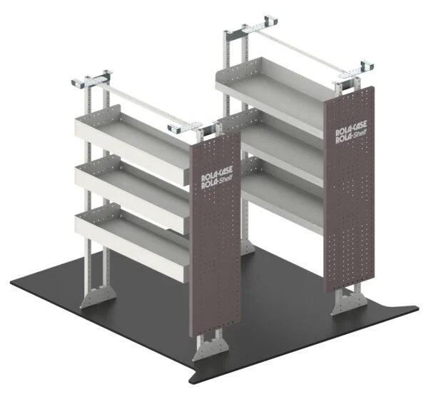 RolaCase RSCVBA – Compact Van Shelving Basic Package v1