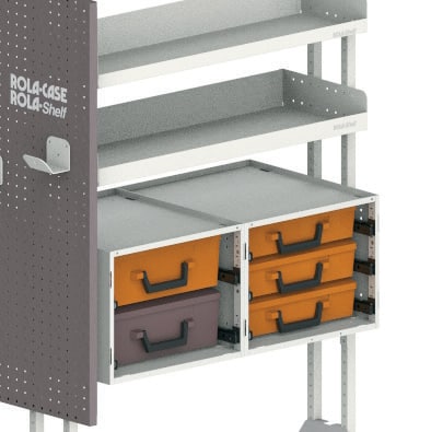 RolaCase RSMRLEL- Mid Roof Long Van Shelving Electrical Package v2