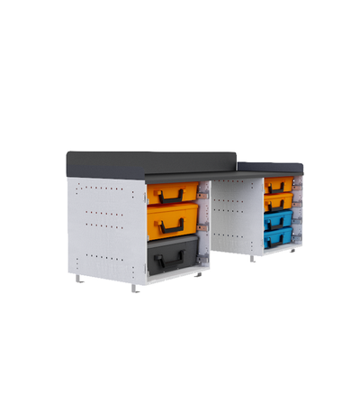 Toyota Hiace Locksmith Van Package - Rear Side