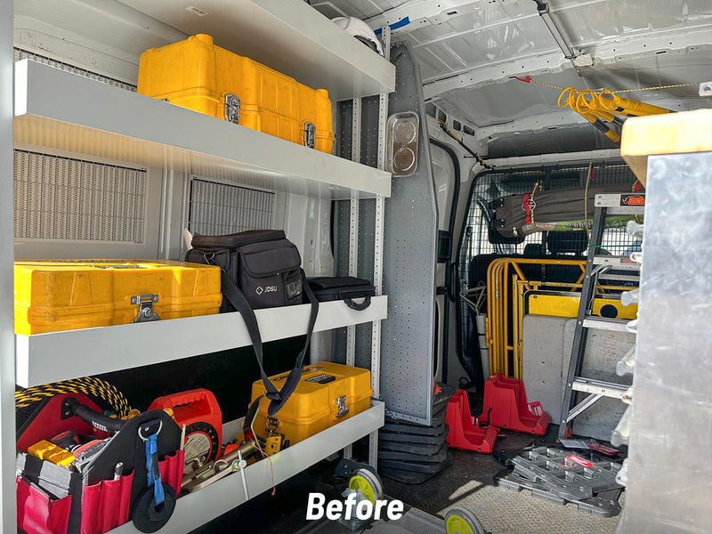 RolaShelf Deliver 9 Van upfit 20