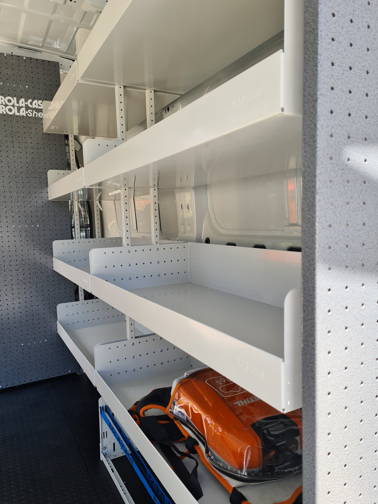 RolaShelf Deliver 9 Van upfit 7