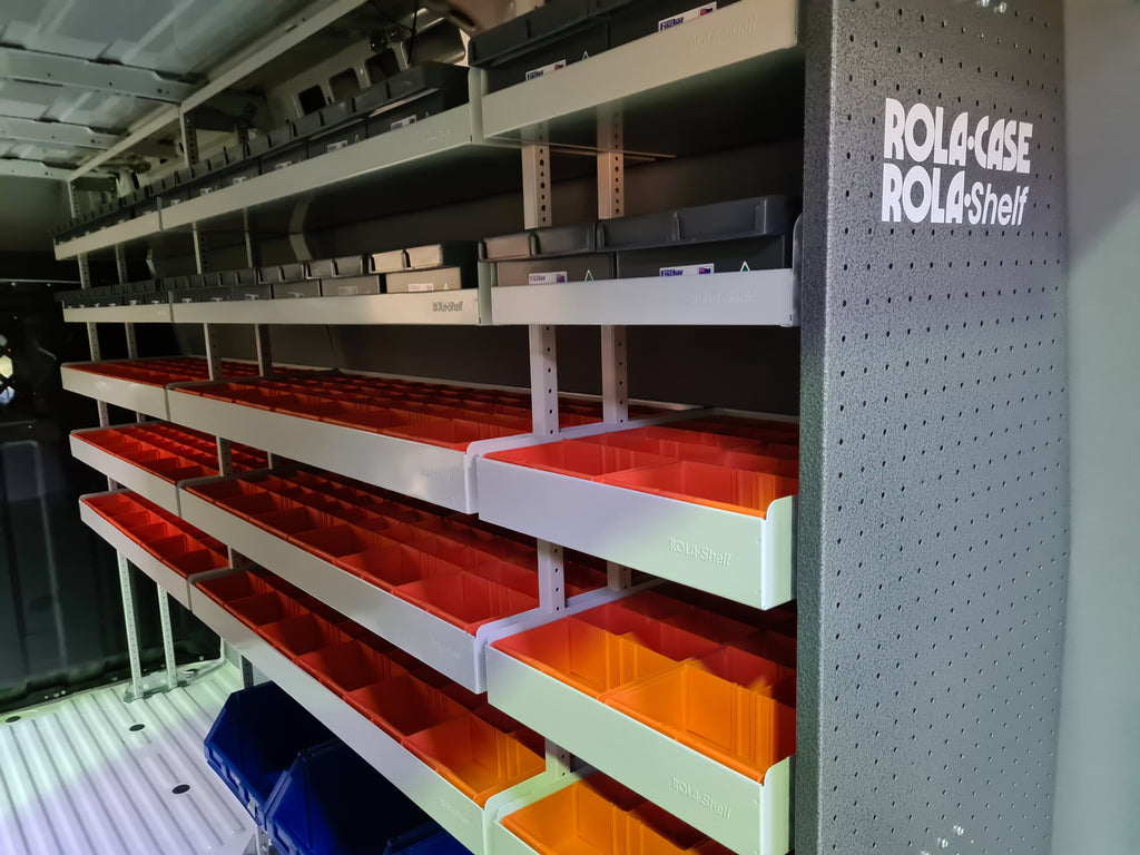 RolaShelf Iveco Daily Van upfit 11