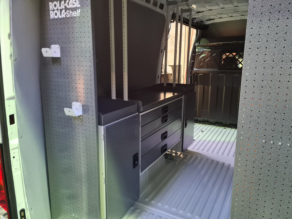 RolaShelf Iveco Daily Van upfit 13