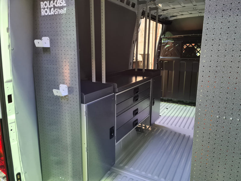 RolaShelf Iveco Daily Van upfit 13