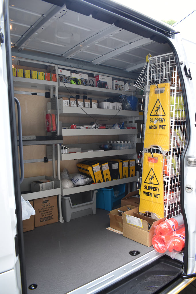 RolaShelf Mercedes Sprinter Van Shelving 14