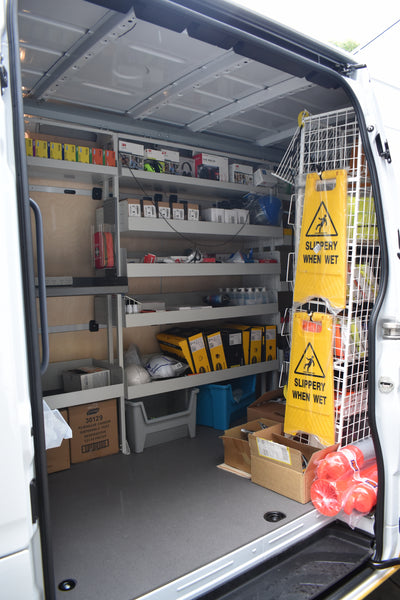 RolaShelf Mercedes Sprinter Van Shelving 14